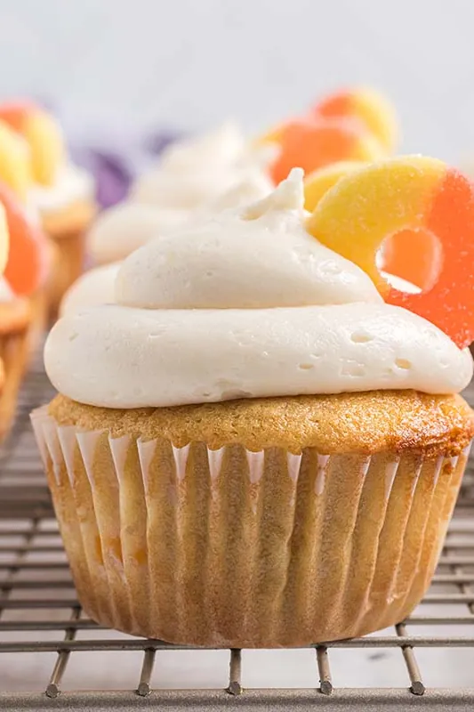 Peach Cupcake Recipe