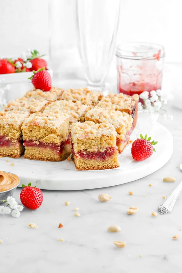 Peanut Butter and Jelly Coffee Cake