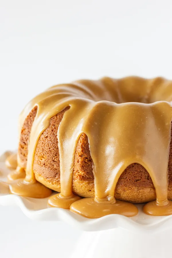 Peanut Butter Texas Sheet Cake Bundt Cake Recipe Made with a Cake Mix