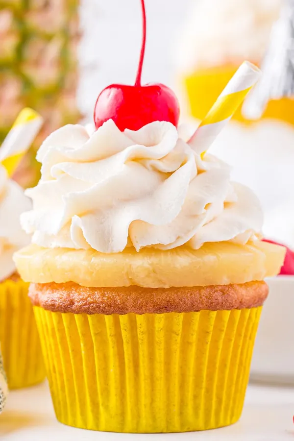Pina Colada Cupcakes