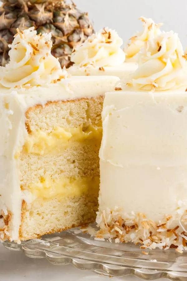 Pineapple Coconut Cake