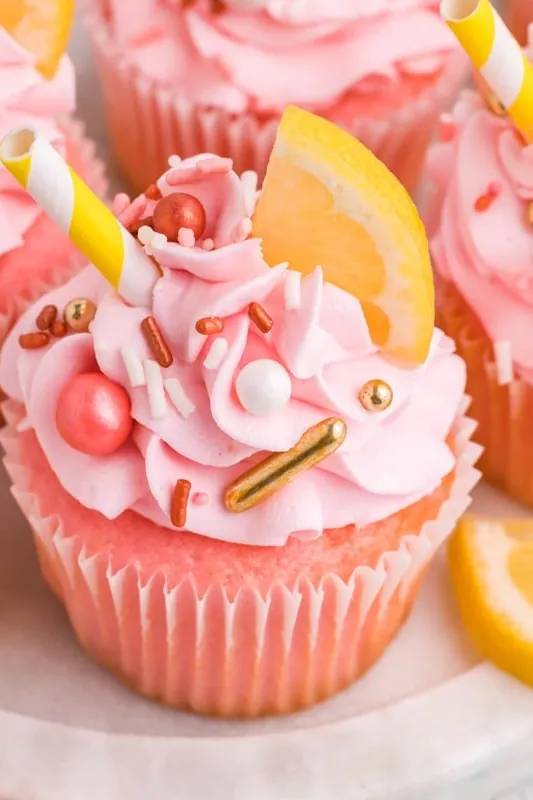 Pink Lemonade Cupcake Recipe