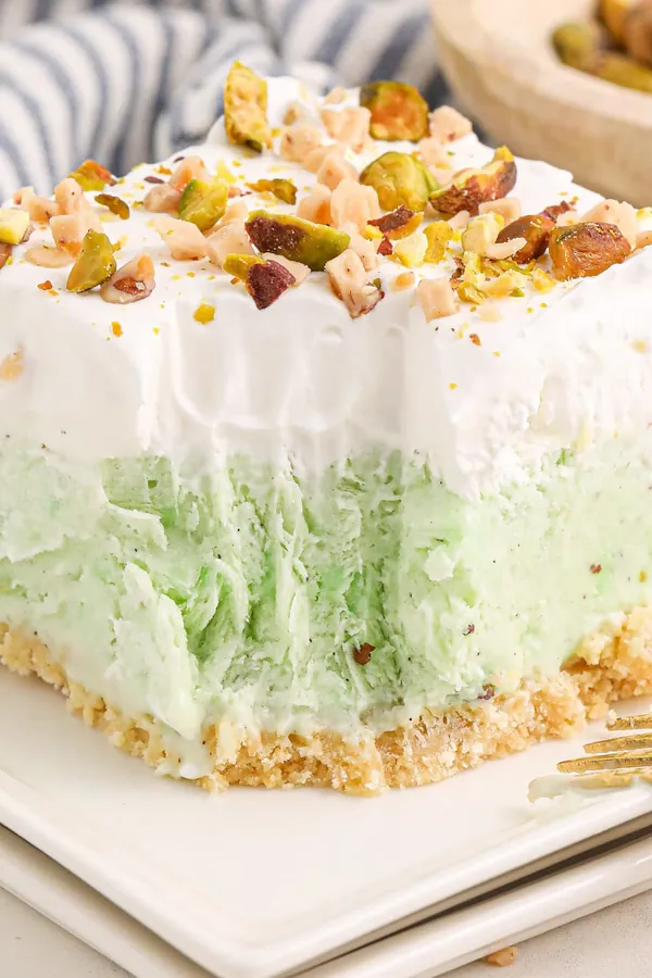 Pistachio Ice Cream Cake