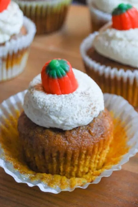 Pumpkin Spice Latte Cupcakes