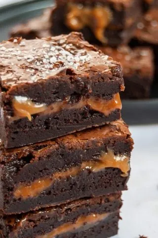 Salted Caramel Brownies