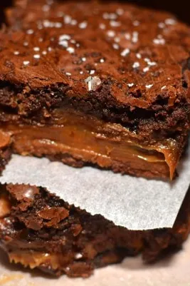 Salted Caramel Brownies