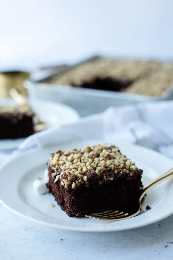 Shortcut Mississippi Mud Cake