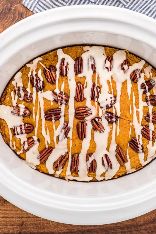 Slow Cooker Pumpkin Cake Recipe