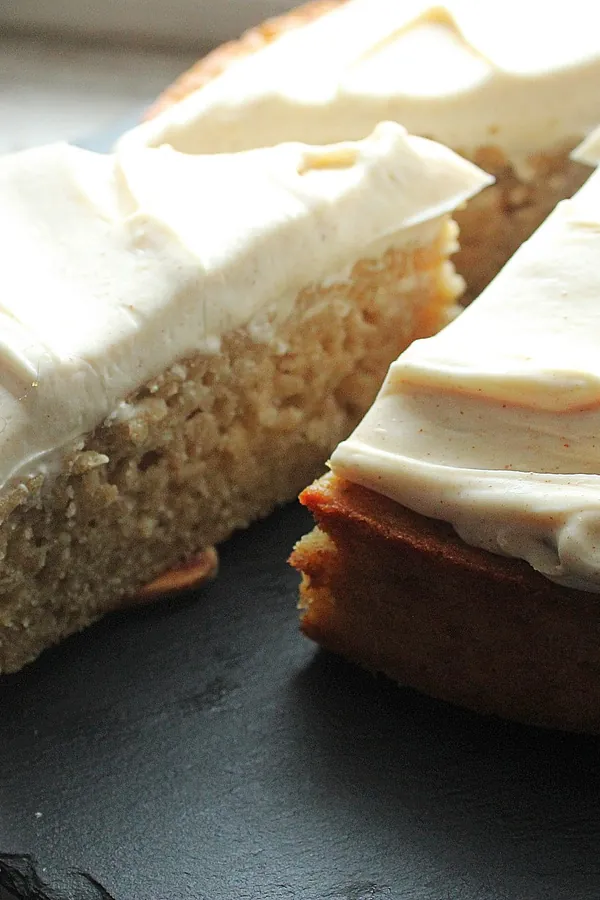 Spiced Banana Cake with Easy Cream Cheese Frosting