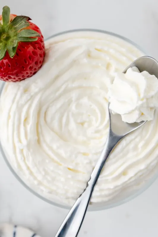Stabilized Whipped Cream Recipe