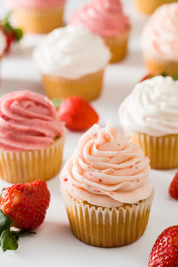 Strawberry Cupcakes
