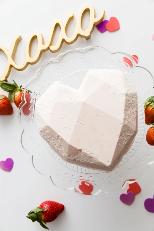 Strawberry Mousse Cake