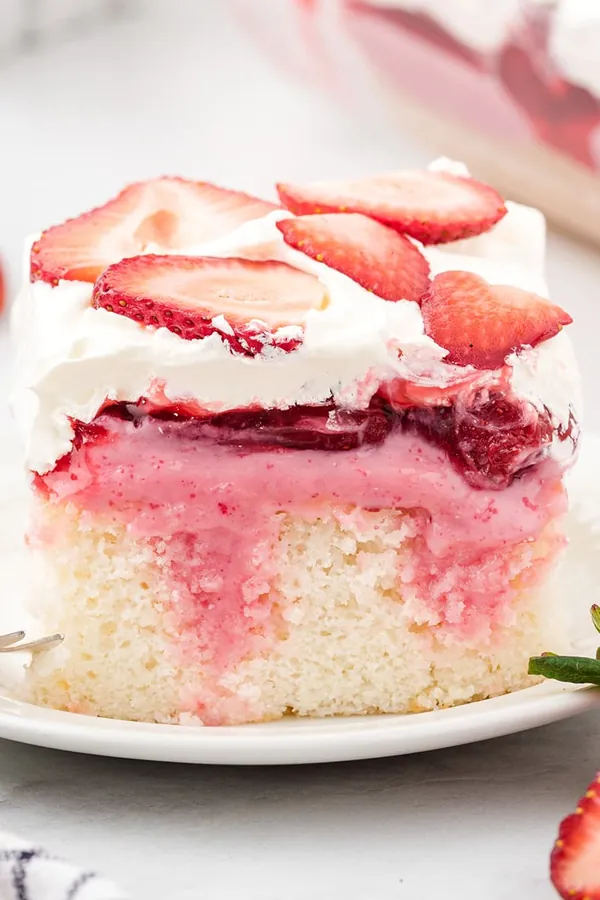 Strawberry Poke Cake
