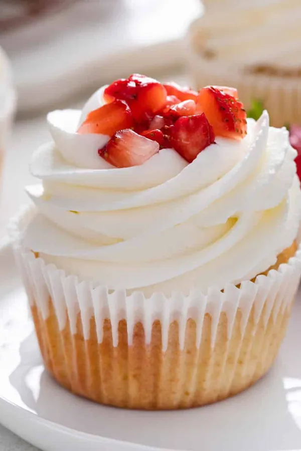 Strawberry Shortcake Cupcakes