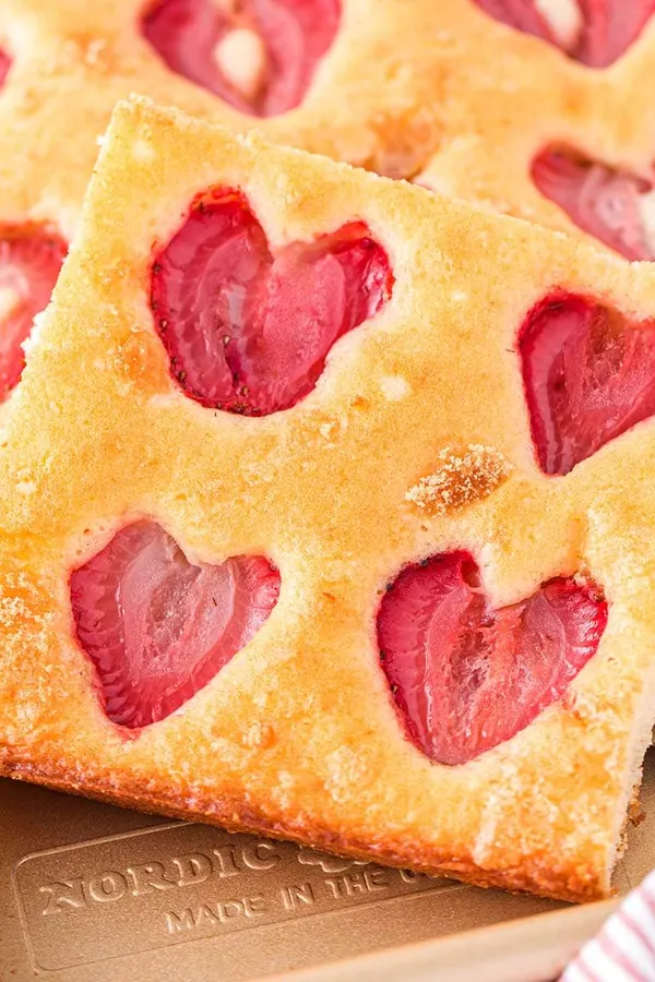 Strawberry Snacking Cake