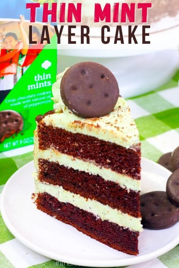 Thin Mint Layer Cake