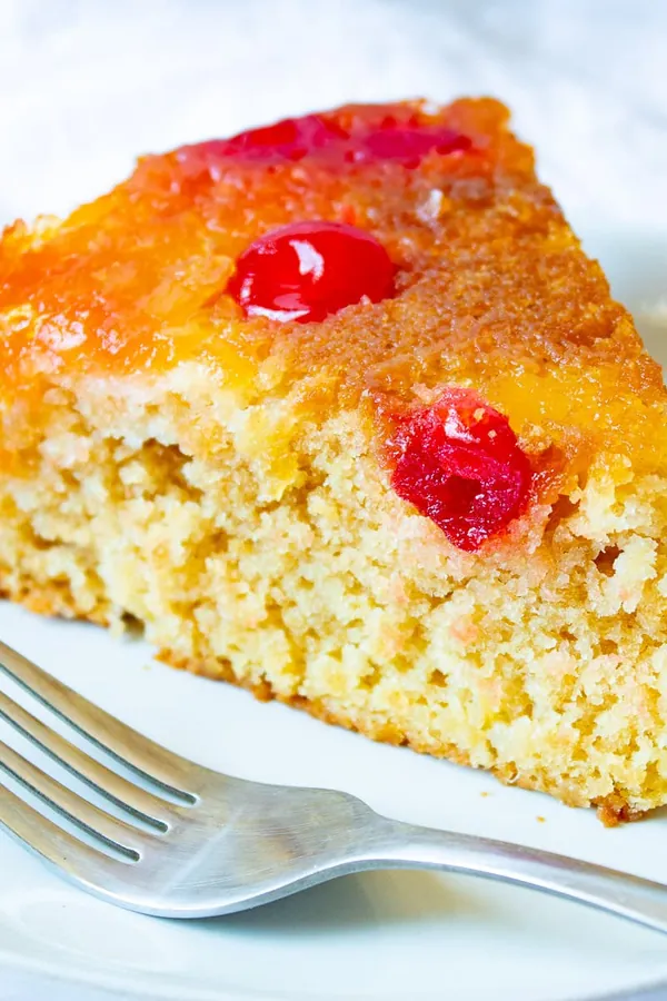 Vegan Pineapple Upside-Down Cake