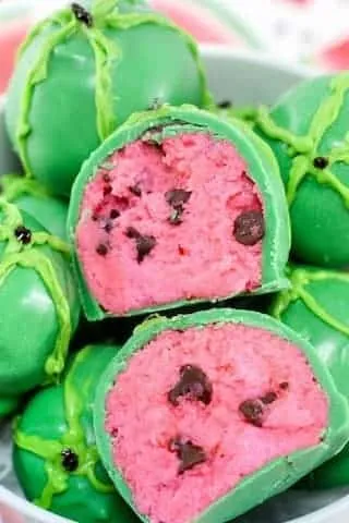 Watermelon Cake Pops