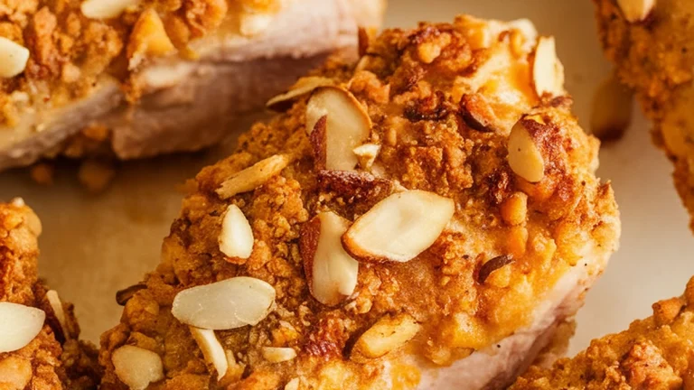 Almond Crusted Baked Chicken Tenders - Featured