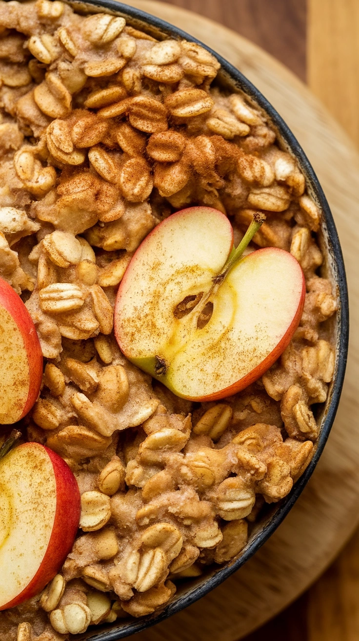 Apple Cinnamon Baked Oatmeal