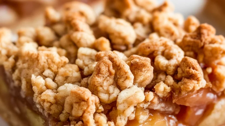 Apple Cinnamon Crisp Bars - Featured