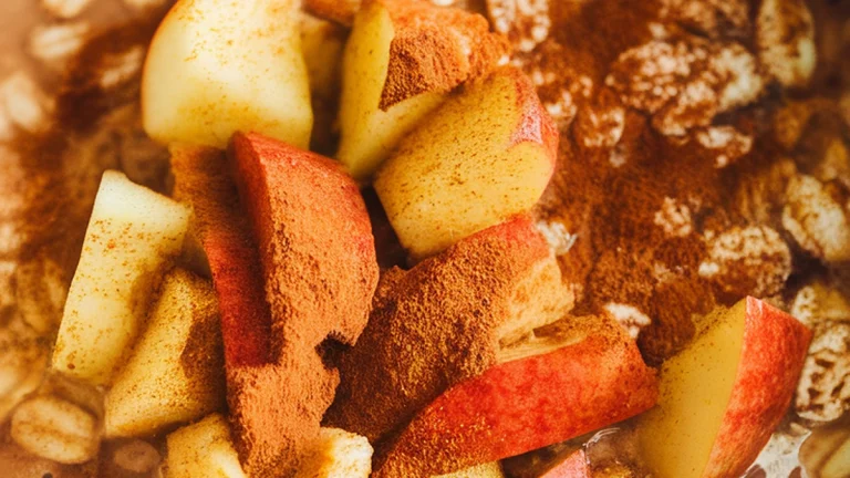 Apple Cinnamon Overnight Oats - Featured