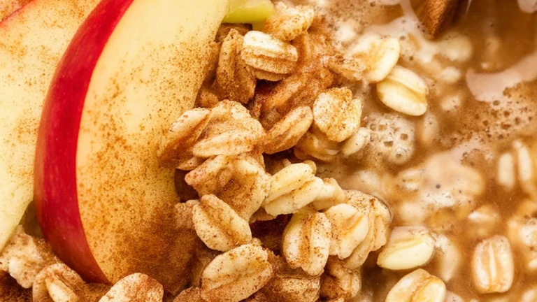 Apple Cinnamon Steel-Cut Oat Bowl - Featured