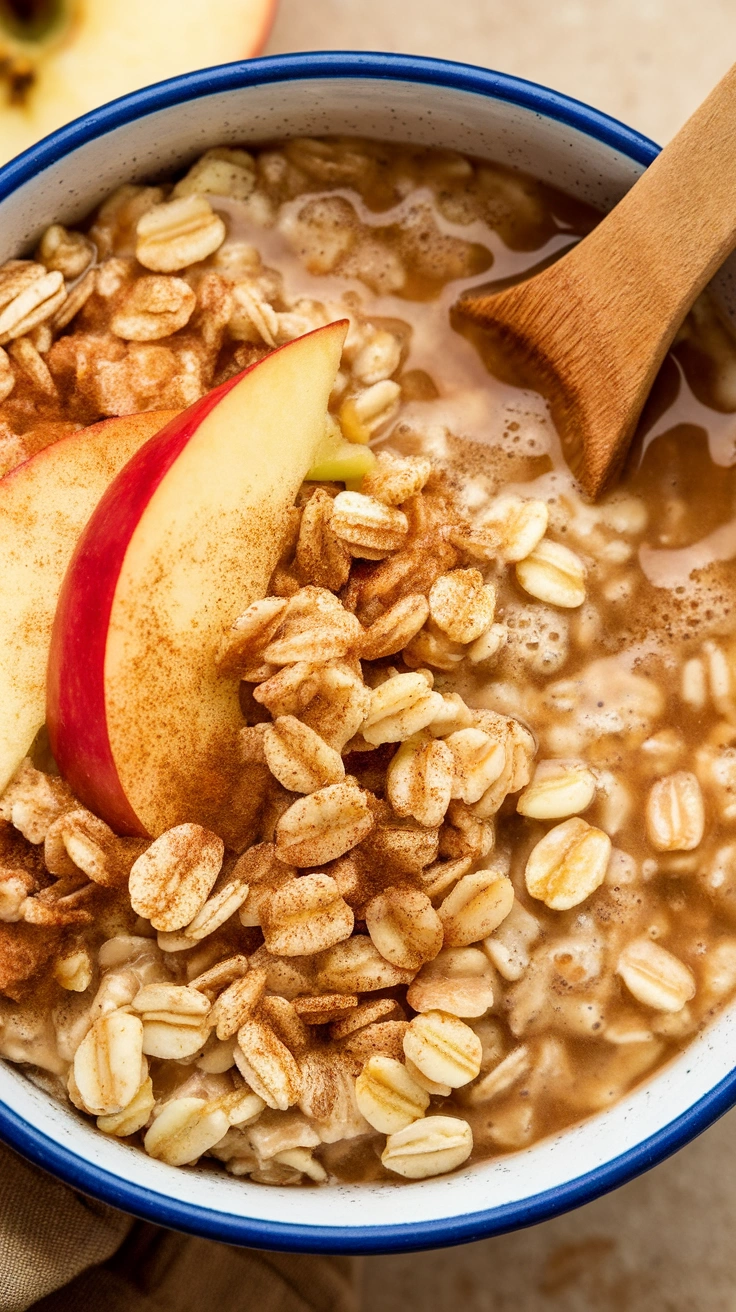 Apple Cinnamon Steel-Cut Oat Bowl