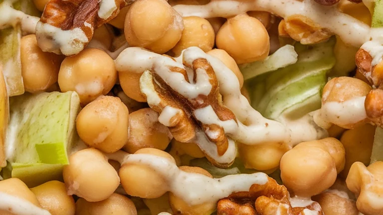 Apple Walnut Chickpea Salad - Featured