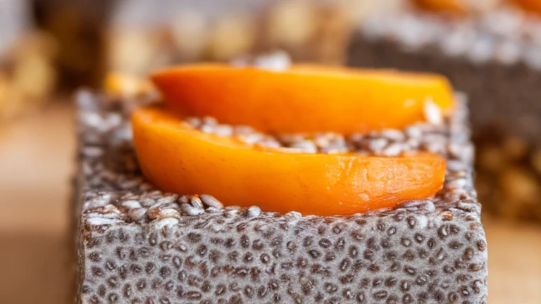 Apricot Chia Seed Bars - Featured