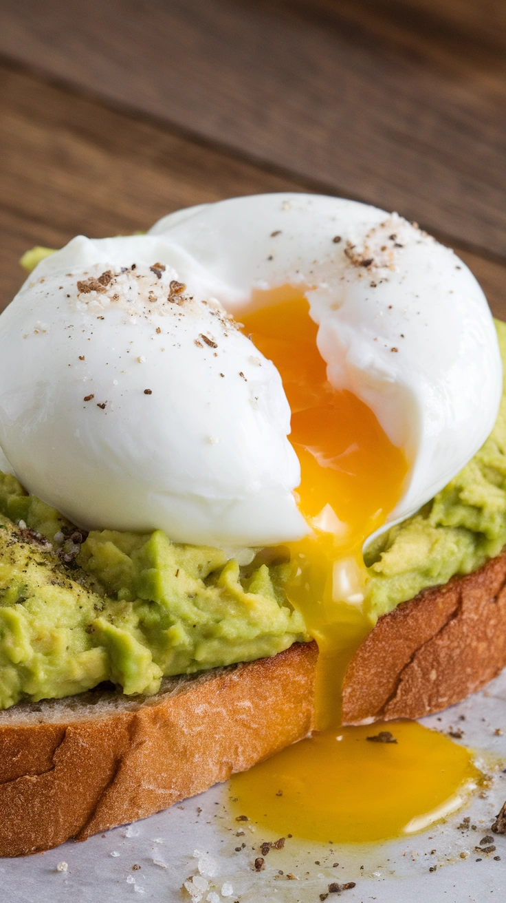 Avocado and Poached Egg Toast
