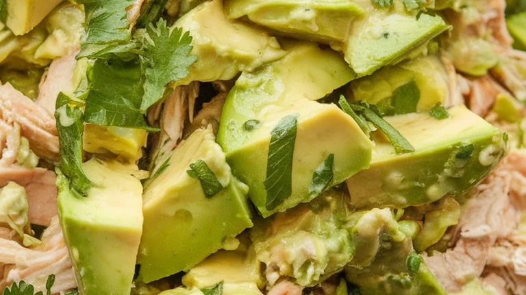 Avocado Lime Chicken Salad - Featured