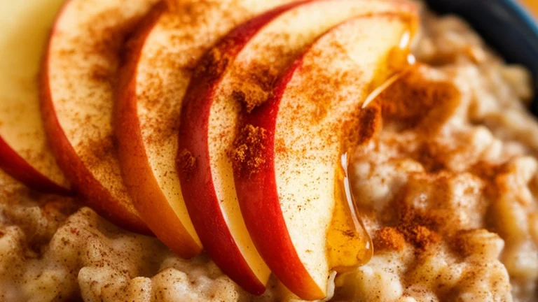 Baked Cinnamon Apple Oatmeal - Featured