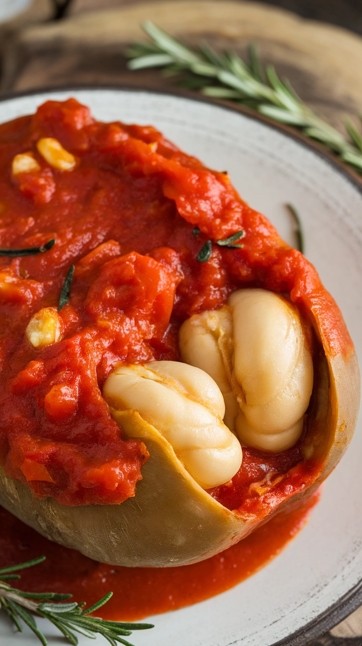 Baked Giant Beans in Tomato Sauce