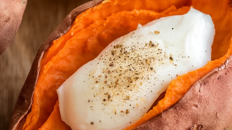 Baked Sweet Potato Skins - Featured