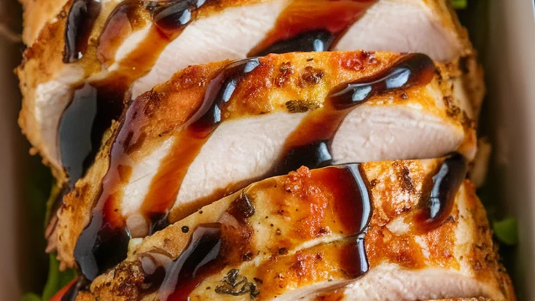 Balsamic Glazed Caprese Chicken Bento - Featured