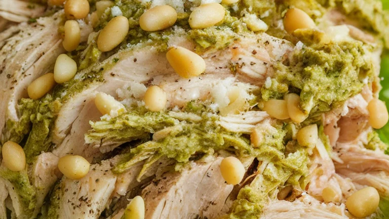 Basil Pesto Chicken Salad - Featured