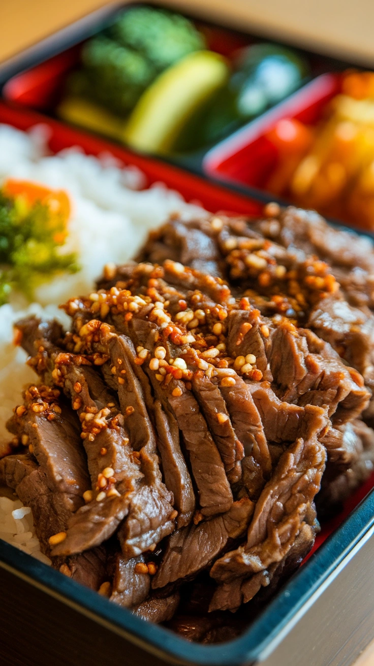 Beef Bulgogi Style Bento