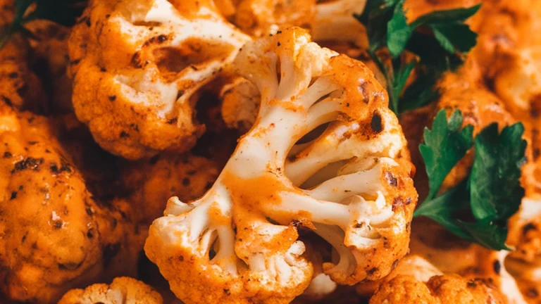Buffalo Cauliflower Bites - Featured