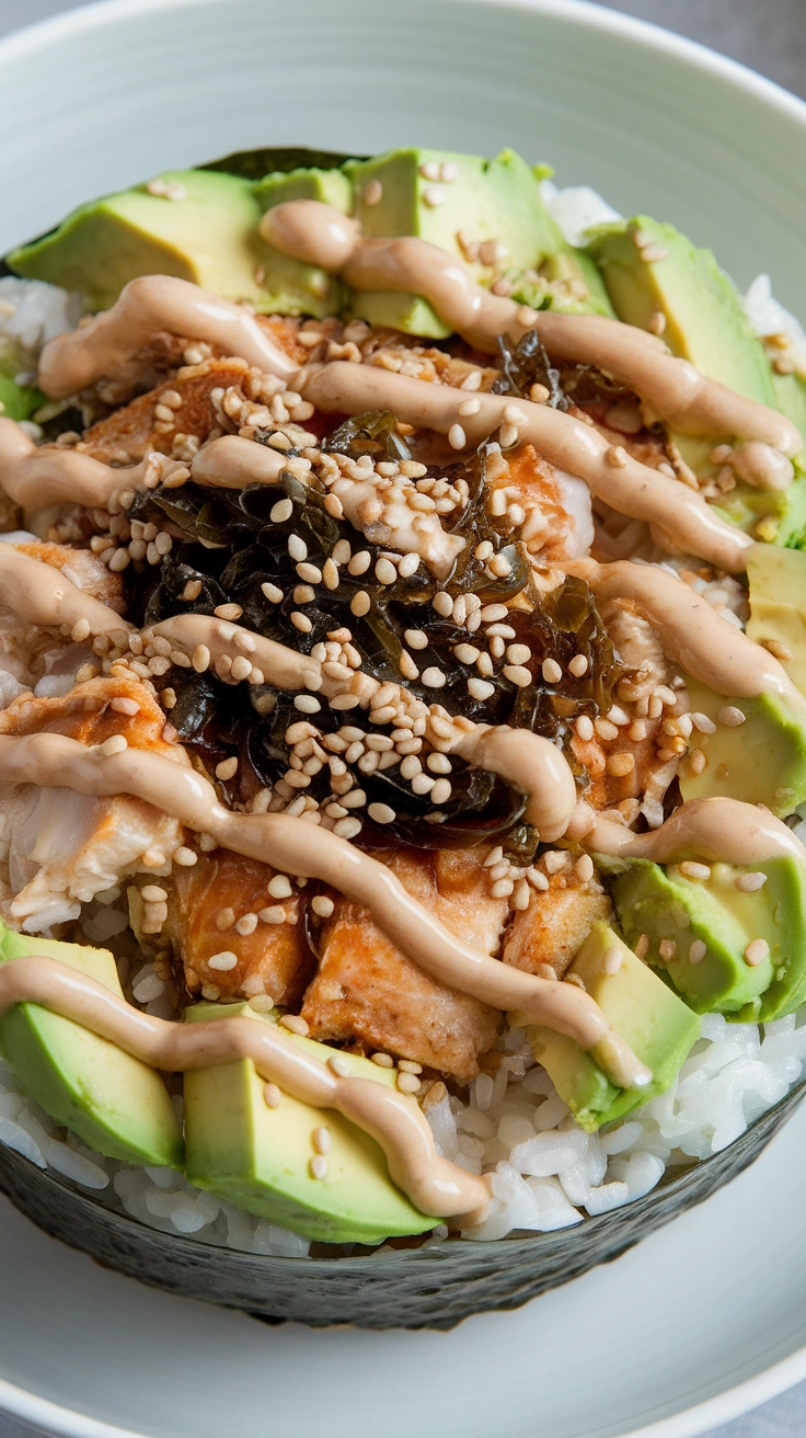 California Roll Chicken Bowl