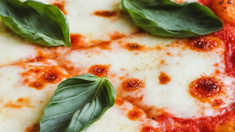 Cauliflower Crust Margherita Pizza - Featured