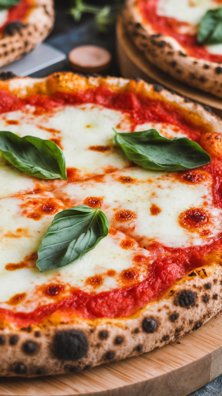 Cauliflower Crust Margherita Pizza