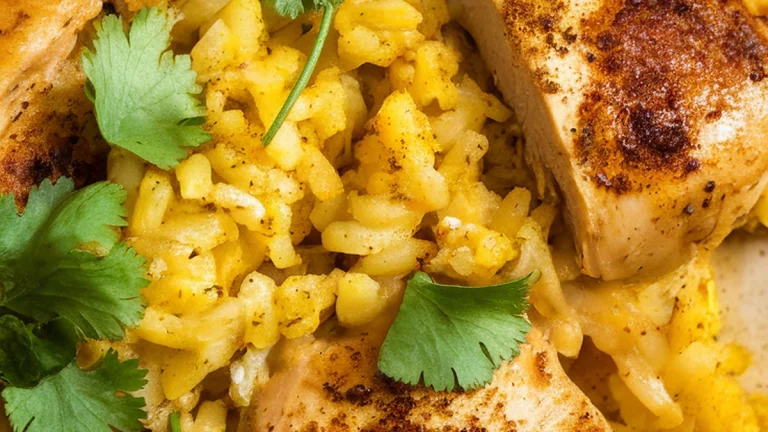 Cauliflower Rice Arroz Con Pollo - Featured