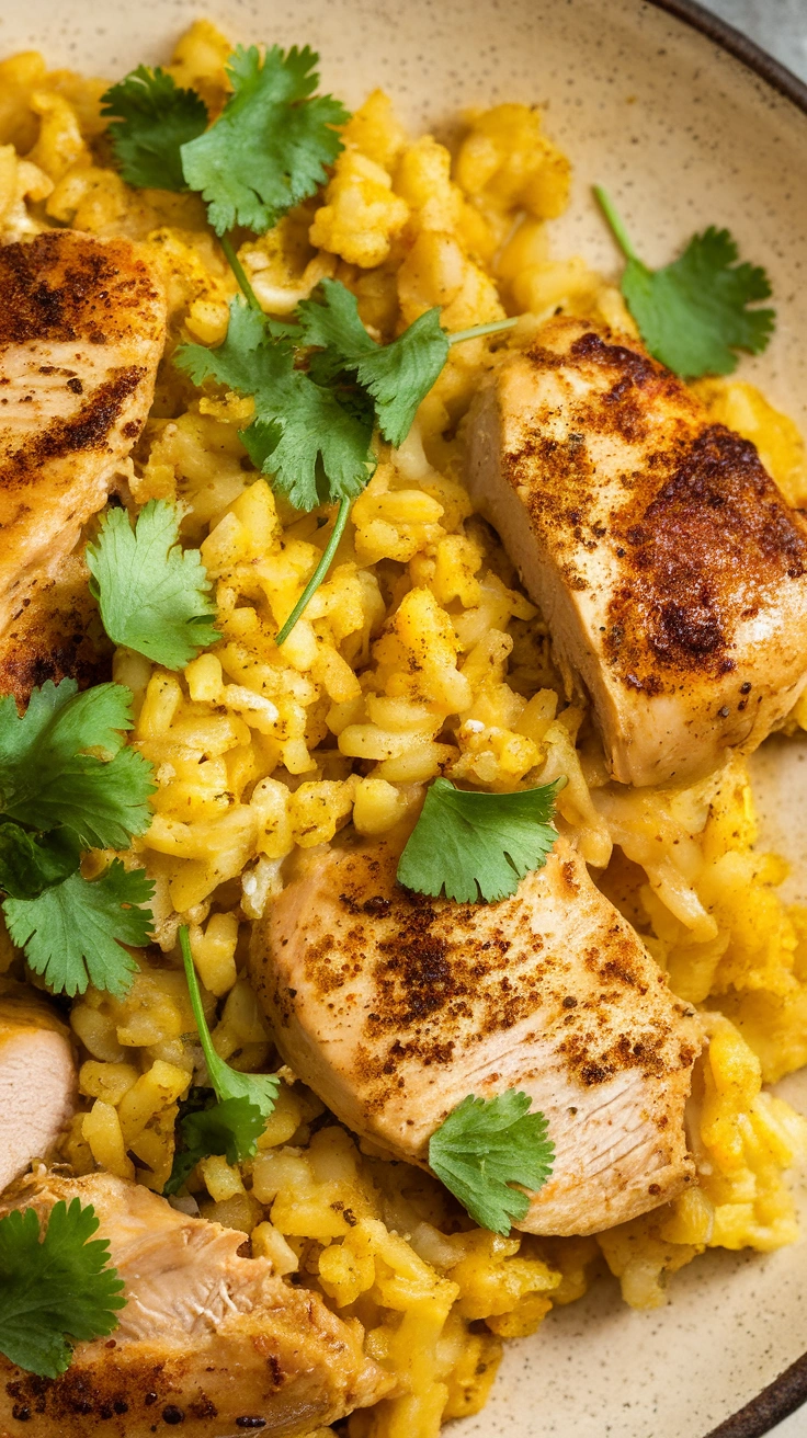 Cauliflower Rice Arroz Con Pollo