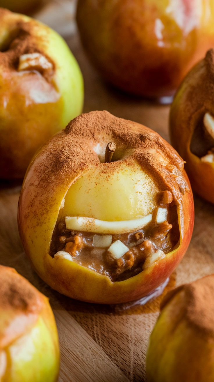 Chai Spiced Baked Apples