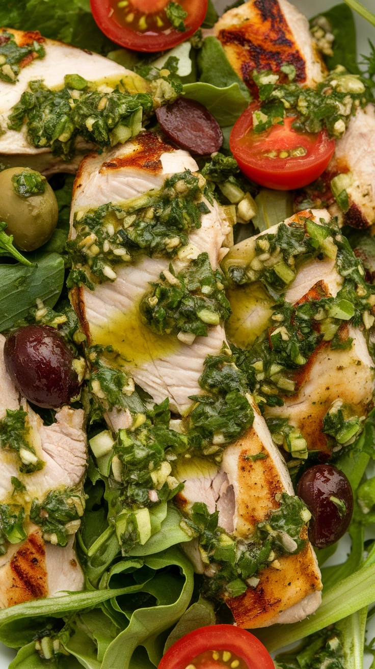 Chimichurri Chicken Salad