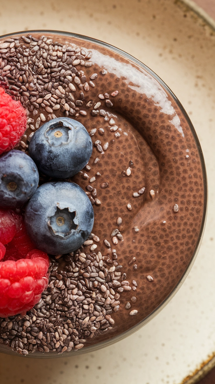 Chocolate Chia Seed Pudding