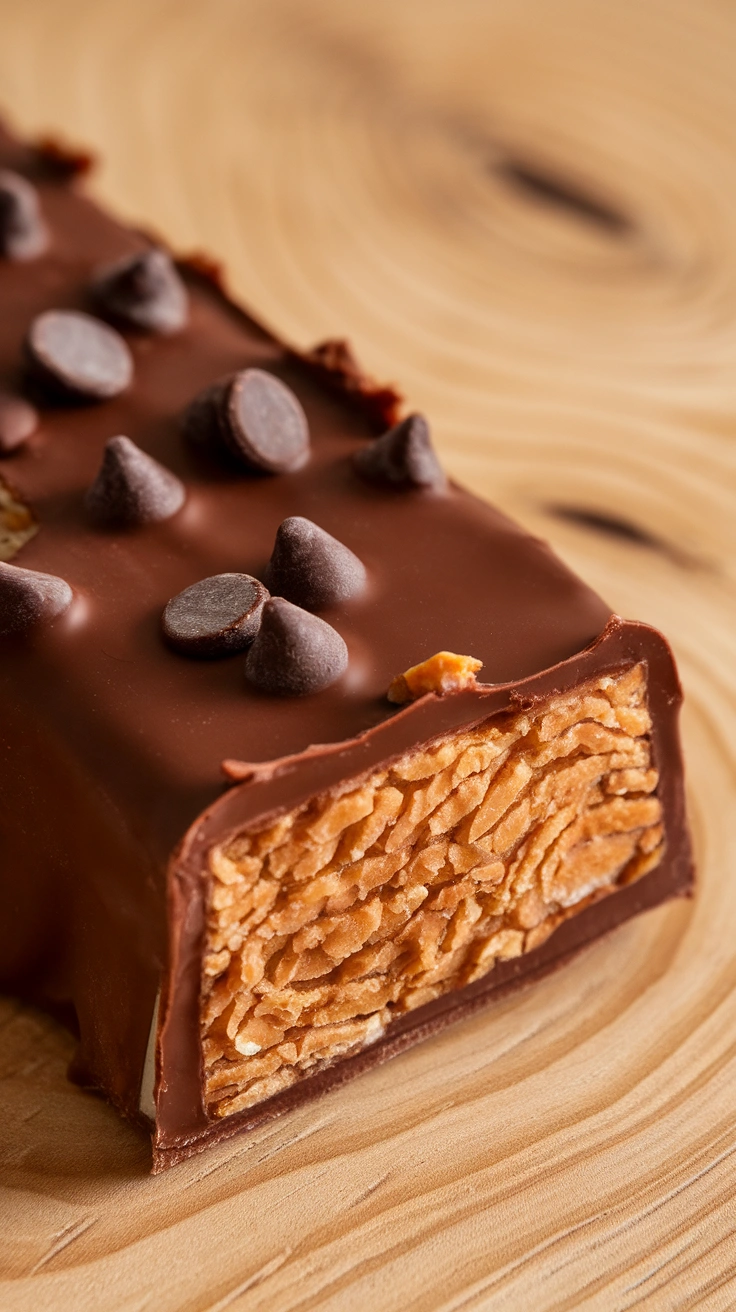 Chocolate Covered Coconut Bars