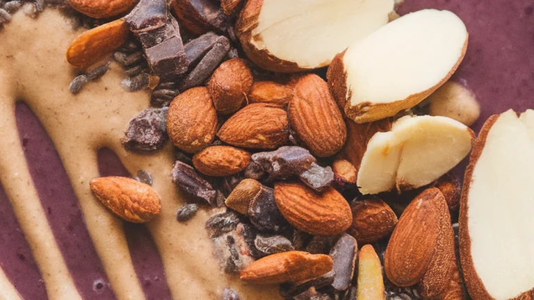 Classic Acai Bowl with Nut Butter - Featured