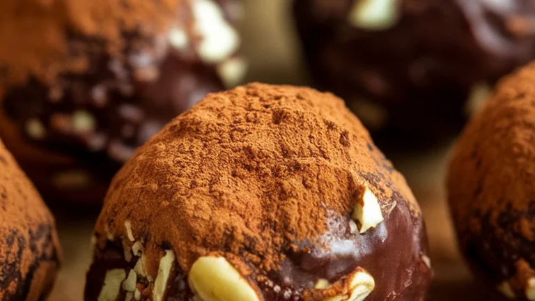 Cocoa Date Energy Truffles - Featured